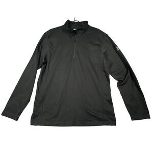 The‎ North Face Sweater Mens Large Black Fleece Outdoors Zip Sweatshirt Adult